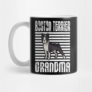 Boston Terrier Grandma Proud Dogs Mug